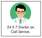 in our Sundarban tour 24 x 7 Doctors service is available through phone call.